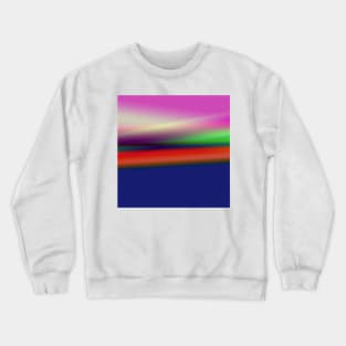 RED BLUE GREEN TEXTURE ART Crewneck Sweatshirt